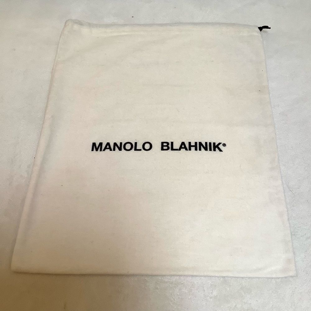 MANOLO BLAHNIK DUST BAG